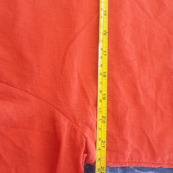 GraciLA Red black & white HEM top Tunic size XL - Picture 8 of 14